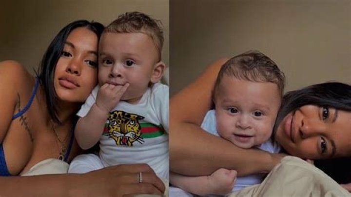 Ammika Harris Stuns In Sexy Red Lingerie 1 Year After Giving Birth To Chris Brown’s Son Aeko