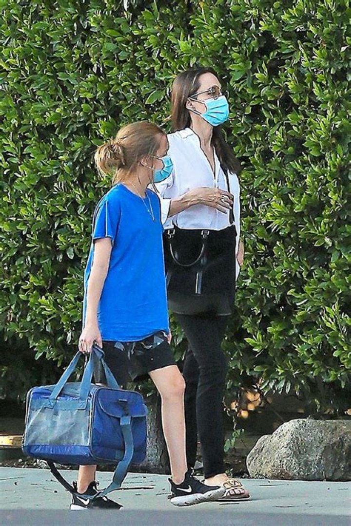 Angelina Jolie Takes Vivienne, 12, Back To School Shopping In $700 Valentino Sandals — See Pics