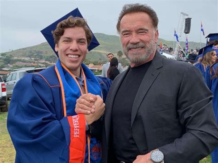 Arnold Schwarzenegger Congratulates Son Joseph Baena On Graduation – Hollywood Life