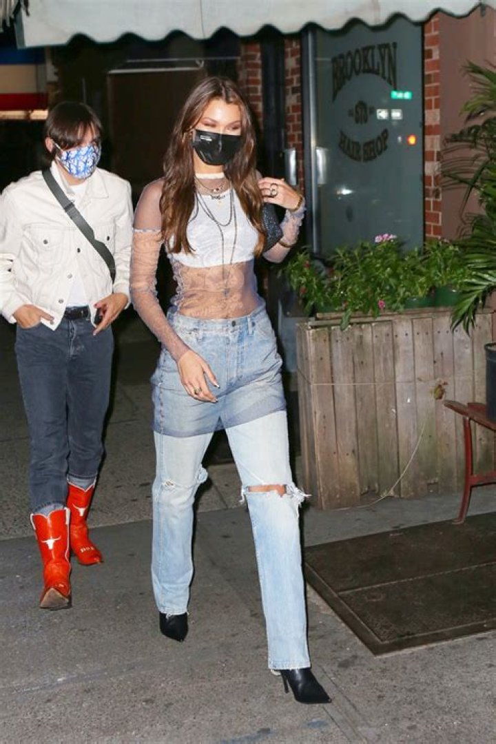 Bella Hadid Rocks Mesh Crop Top For Early Bday Celebration: Plus 40 More Stars Wearing Trendy Look