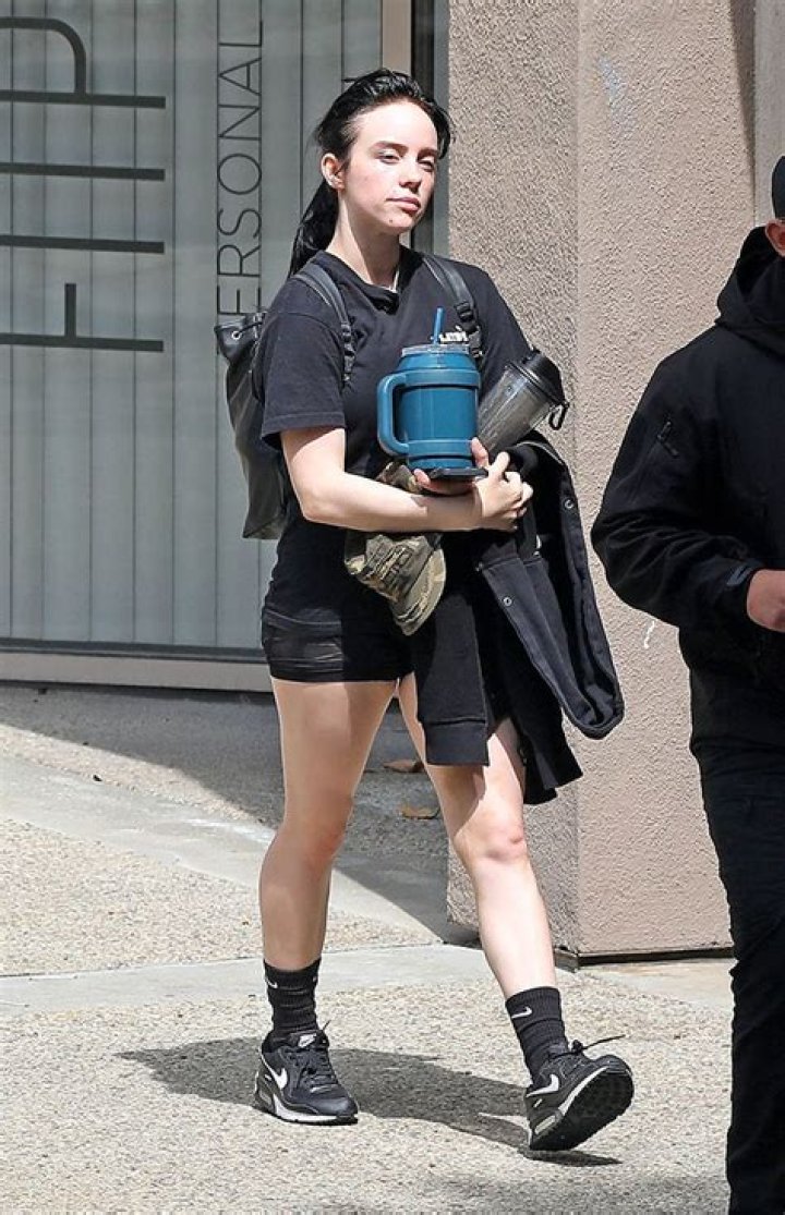 Billie Eilish Rocks Spandex Shorts & Goes Makeup-Free At Gym: Photos – Hollywood Life