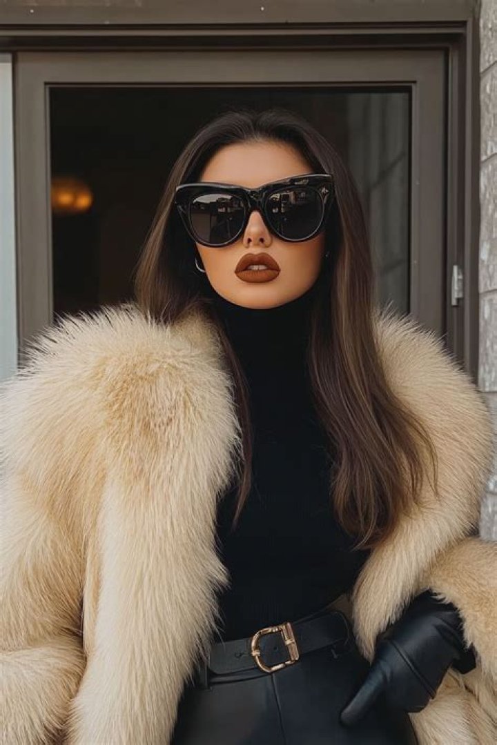 Hop on the ‘Mob Wife Aesthetic’ With This Trendy Fur Coat