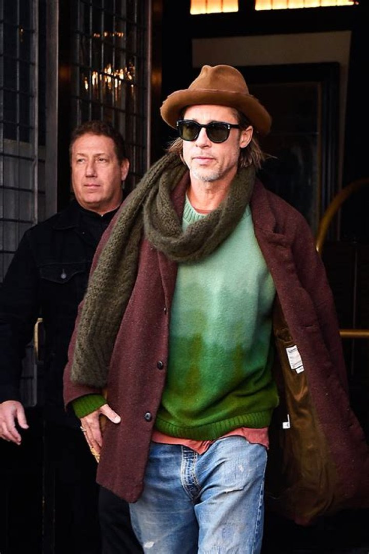 Brad Pitt Dresses Down In Jeans To Deliver Groceries To Families Amid Pandemic In Rare Outing