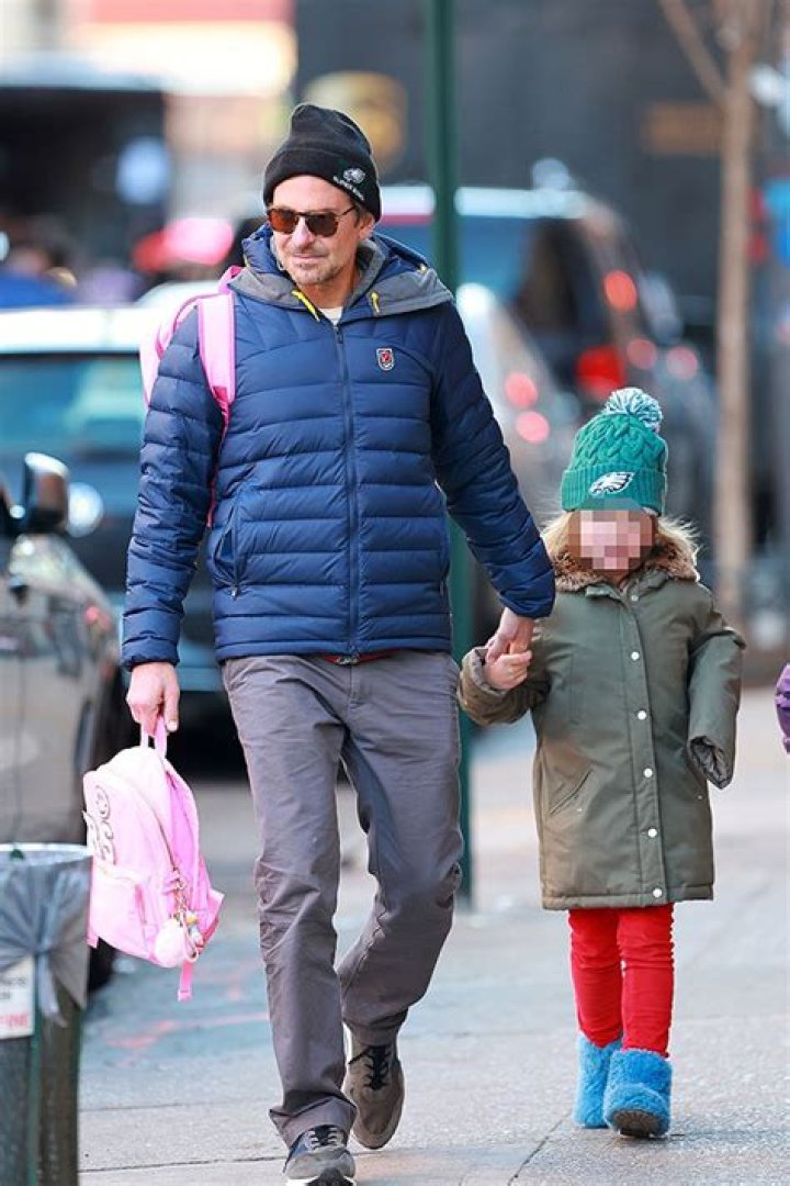 Bradley Cooper Bundles Up With Daughter Lea, 2, On Lunch Date In New York – See Pics