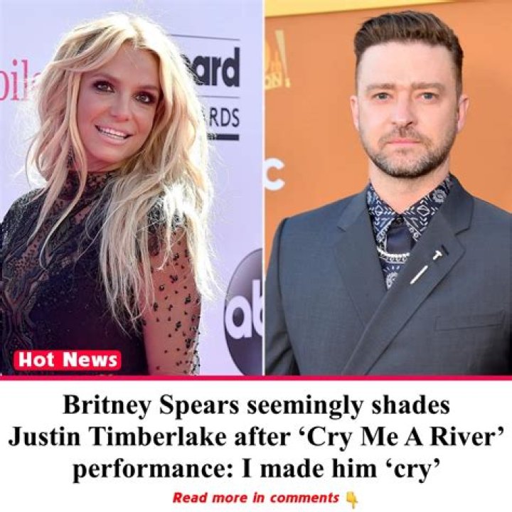 Britney Spears Disses Justin Timberlake’s ‘Cry Me a River’ Performance – Hollywood Life