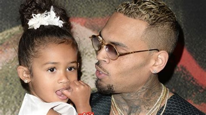 Chris Brown Nuzzles Royalty, 5, As She Sits In His Lap For Sweet New Photo