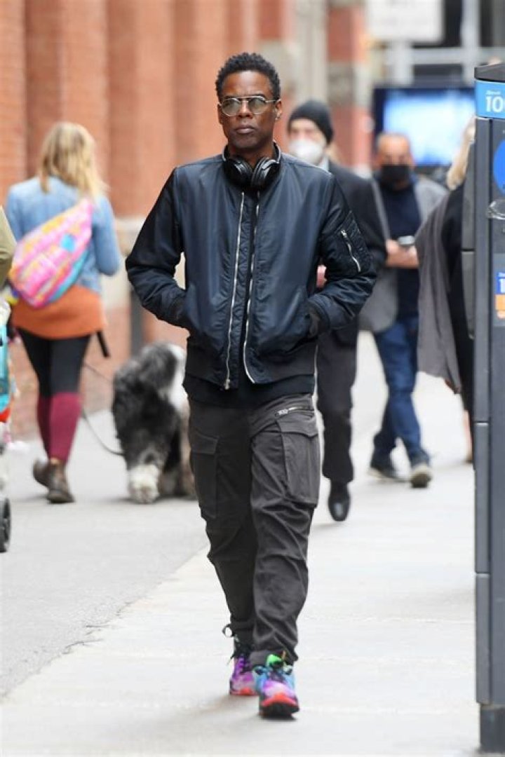 Chris Rock Spotted Looking Somber In New York In Rare Pic 9 Days After Oscars Slap