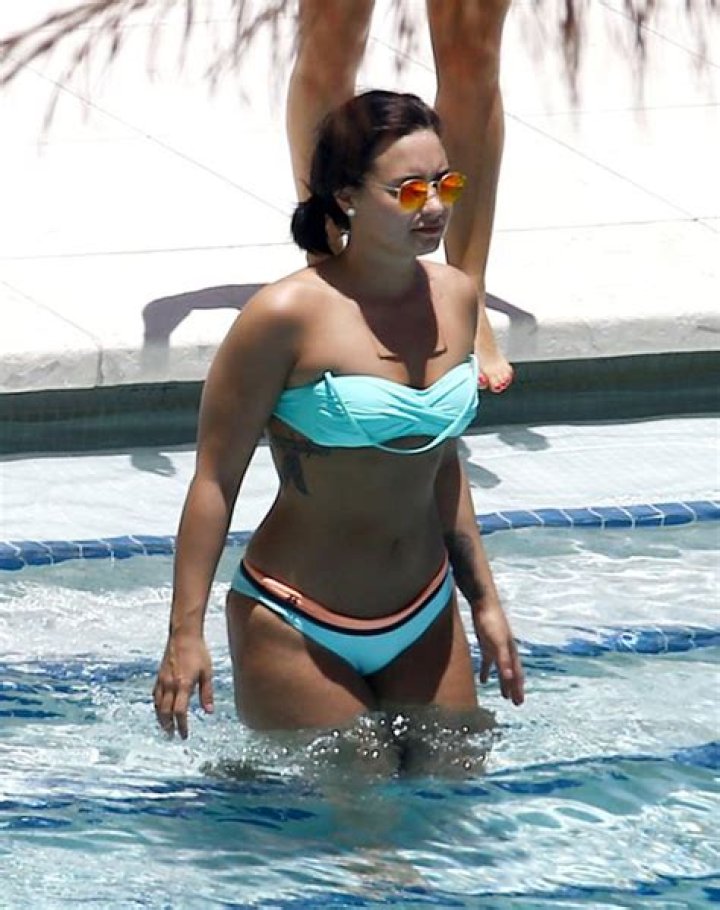 Demi Lovato Stuns In A Swimsuit While Making Out With BF Max Ehrich On His 29th Birthday — Pics