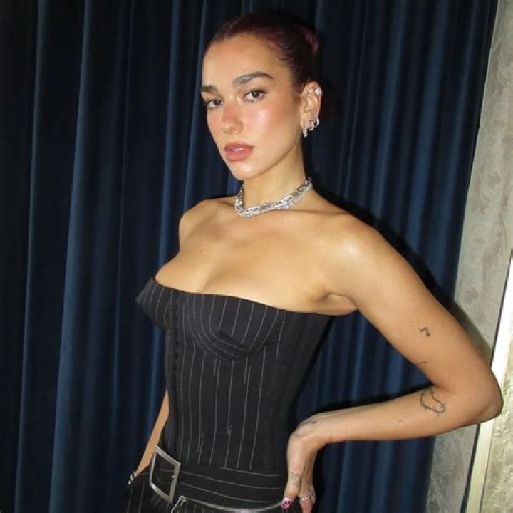 Dua Lipa & Emily Ratajkowski Wear Shimmering Crop Tops On Versace Runway – Photos – Hollywood Life