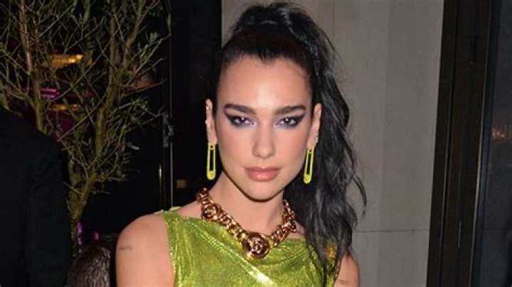 Dua Lipa Slays In Sparkly Crop Top & Sequined Mini Skirt In New Vacation Photos