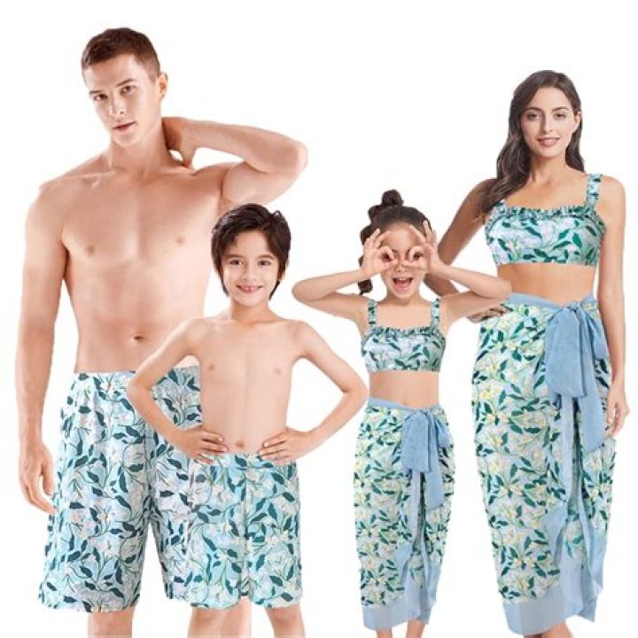 Eva Longoria, 45, Plays Around In The Pool With Her Son Santiago, 1, In A Colorful Bathing Suit