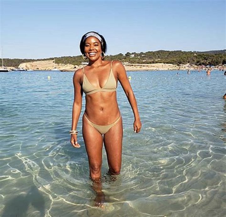 Gabrielle Union, 45, Puts Insane Six-Pack On Display In Bikini For Ibiza Vacation — Sexy Pics
