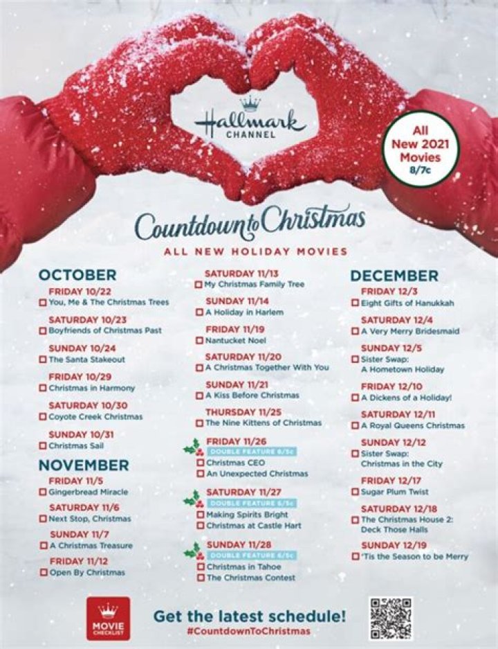 Hallmark Christmas Movies Schedule 2019: Full List Of Holiday Films