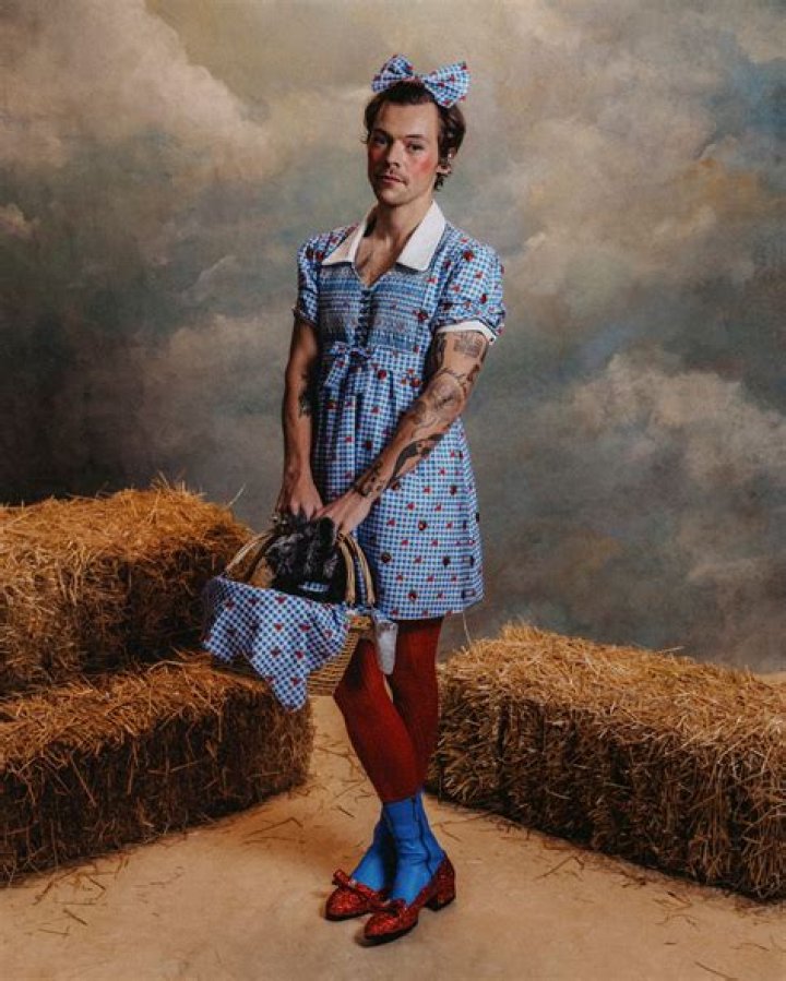 Harry Styles Rocks Dorothy From ‘Wizard Of Oz’ Costume For Halloween – Hollywood Life