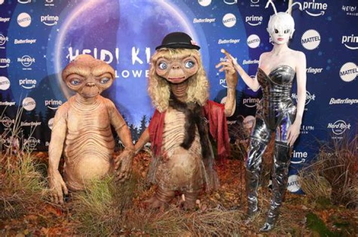 Heidi Klum Transforms Into A Terrifying Alien For Her 20th Annual Halloween Party After 13-Hour Process