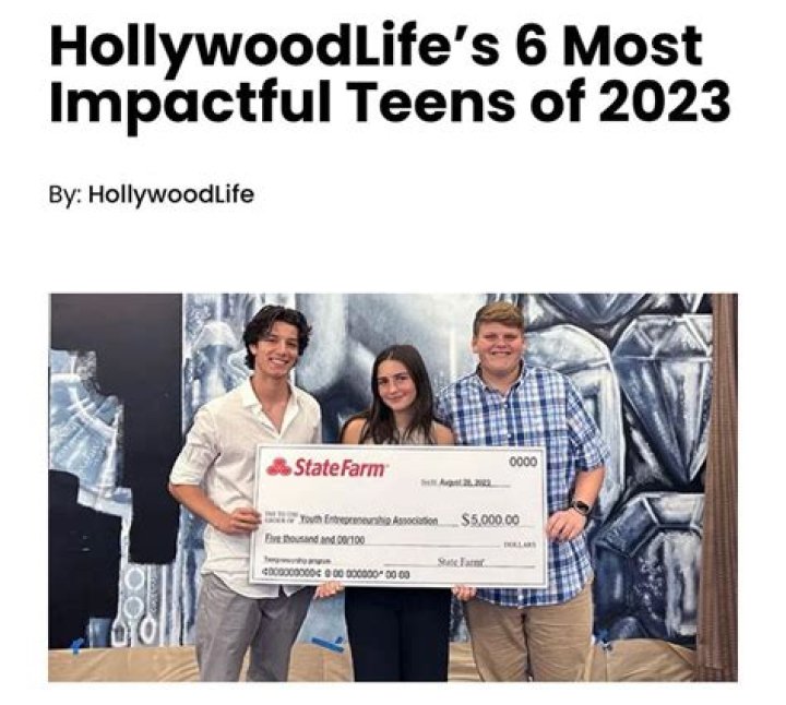 HollywoodLife’s 6 Most Impactful Teens of 2023