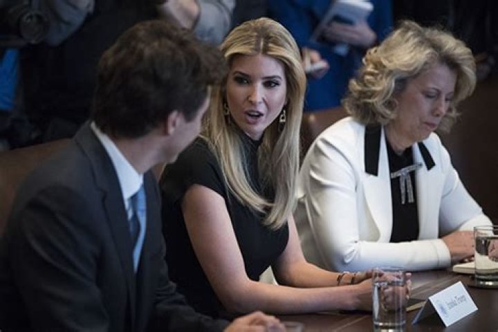Ivanka Trump & Justin Trudeau — PICS