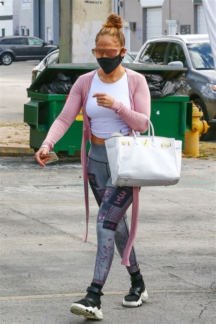 Jennifer Lopez Wears Leggings & $18K Birkin To Gym After Celebrating ‘J.Lo’ Album Anniversary