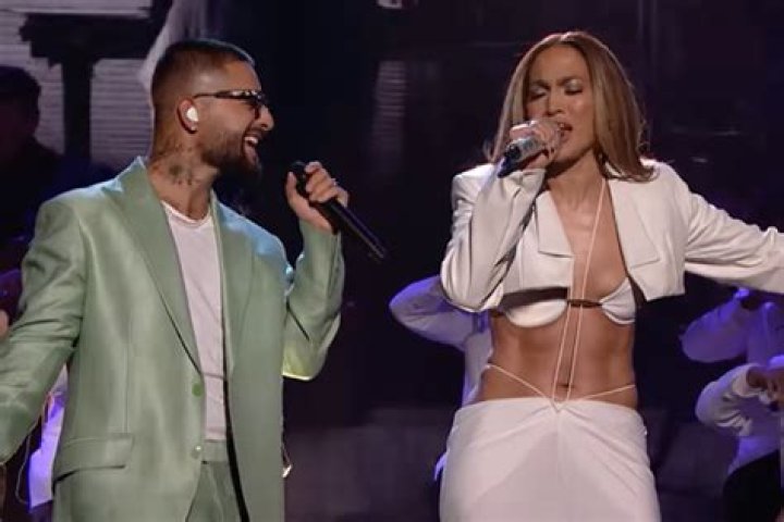 Jennifer Lopez Wears White Bikini Top For ‘Marry Me’ Performance – Hollywood Life