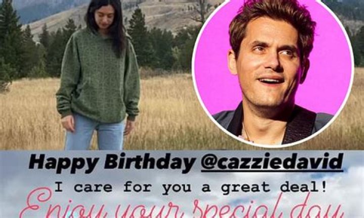 John Mayer Raves Over Cazzie David In ‘Special’ Birthday Message – Hollywood Life