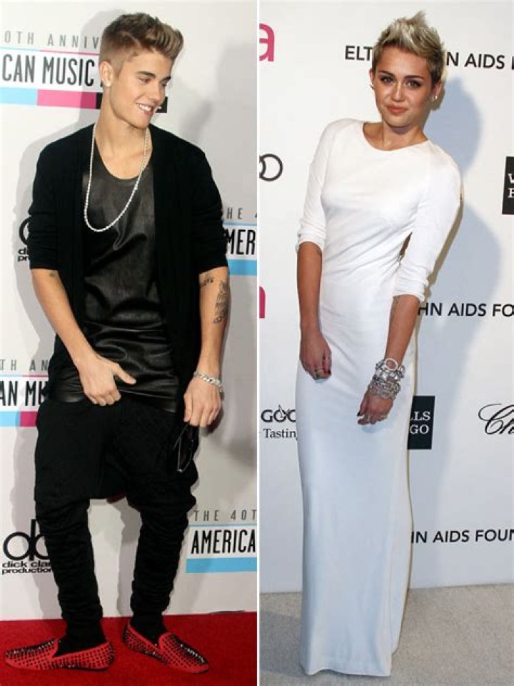 Justin Bieber & Miley Cyrus Grinded Together At L.A. Hotspot