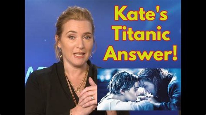 Kate Winslet Answers If Jack Could’ve Fit On Door In ‘Titanic’ – Hollywood Life