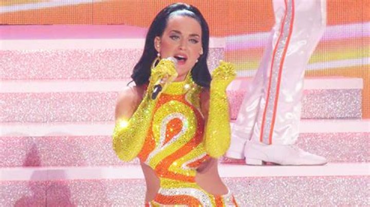 Katy Perry’s Sparkly Cutout Gown & Beer Can Dress Las Vegas Residency Photos – Hollywood Life