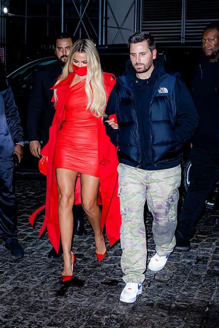 Khloe Kardashian’s Red Mini Dress To SNL After Party With Scott Disick – Hollywood Life