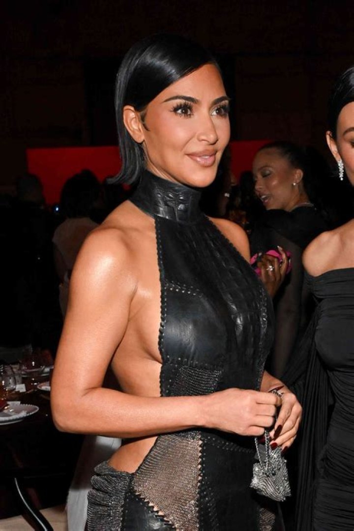 Kim Kardashian Rocks Severe Cut Out Dress In New Sultry Selfies: Photos