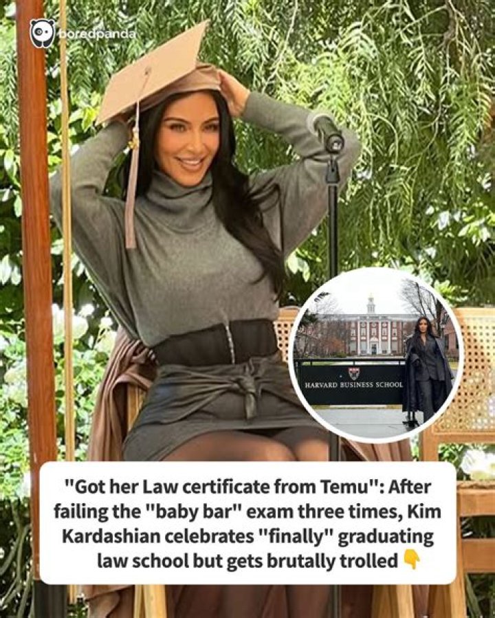 Kim Kardashian Reveals She Failed The ‘Baby Bar’ Law Exam: ‘It Makes Me Want To Give Up’