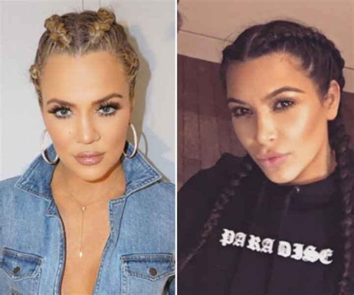 Kim Kardashian Vs. Khloe Kardashian’s Boxer Braids — Who Does Braids Better? – Hollywood Life