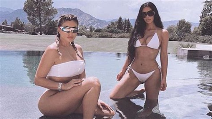 Kim Kardashian & BFF Larsa Pippen ‘Pick Wedgies’ From Their Butts In Cheeky Swimsuit Pic