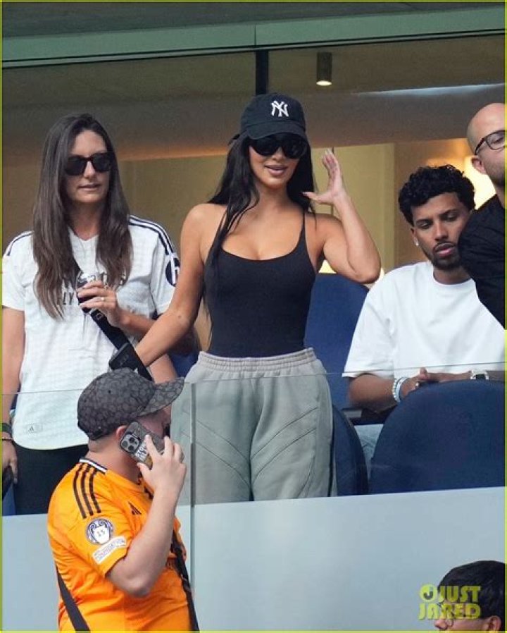 Kim Kardashian Cheers Saint On At Soccer Game: Photos – Hollywood Life