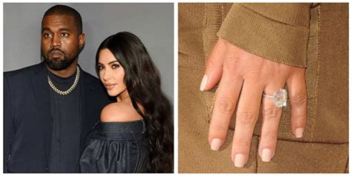 Kim Kardashian Without Her Wedding Ring On Eve Of Kanye West Divorce – Hollywood Life