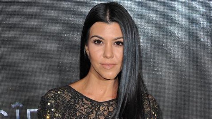 Kourtney Kardashian Rocks A Black Bikini For Poolside With Poosh — Photos