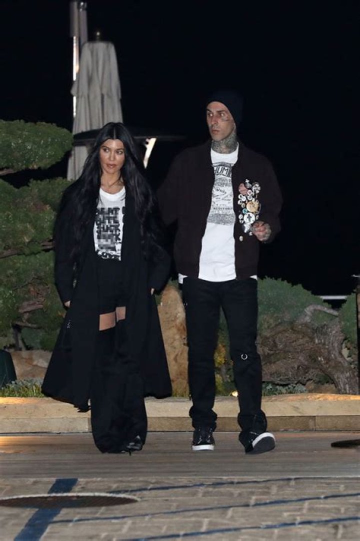 Kourtney Kardashian Sports An Explicit T-Shirt While On A Romantic Date With Travis Barker