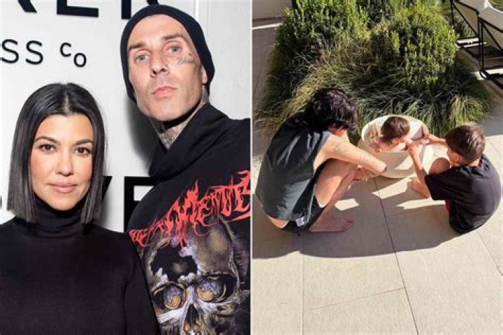 Kourtney Kardashian Is Ultimate Super Mom As She Juggles Her 3 Kids & North West For Fun Outing