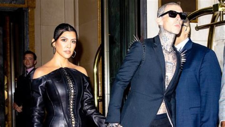 Kourtney Kardashian Cuddles With Travis Barker As They Declare They’re ‘Moving To Napa Valley’