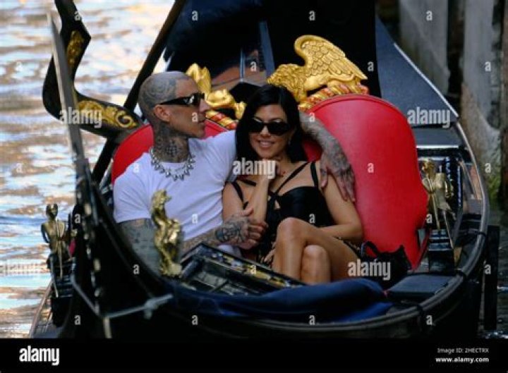 Kourtney Kardashian & Travis Barker Enjoy Romantic Bike Ride Amid Engagement Speculation