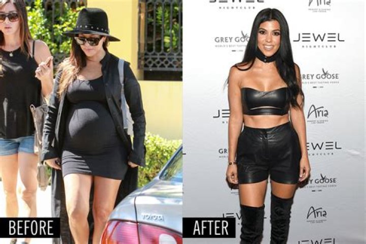 How Kourtney Kardashian Lost 44 Pounds In 6 Months After Giving Birth