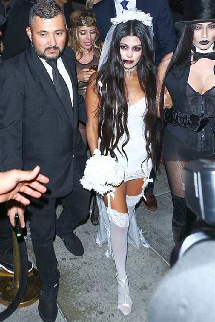 Kourtney Kardashian Wears Zombie Bride Halloween Costume — Freakishly Scary – Hollywood Life