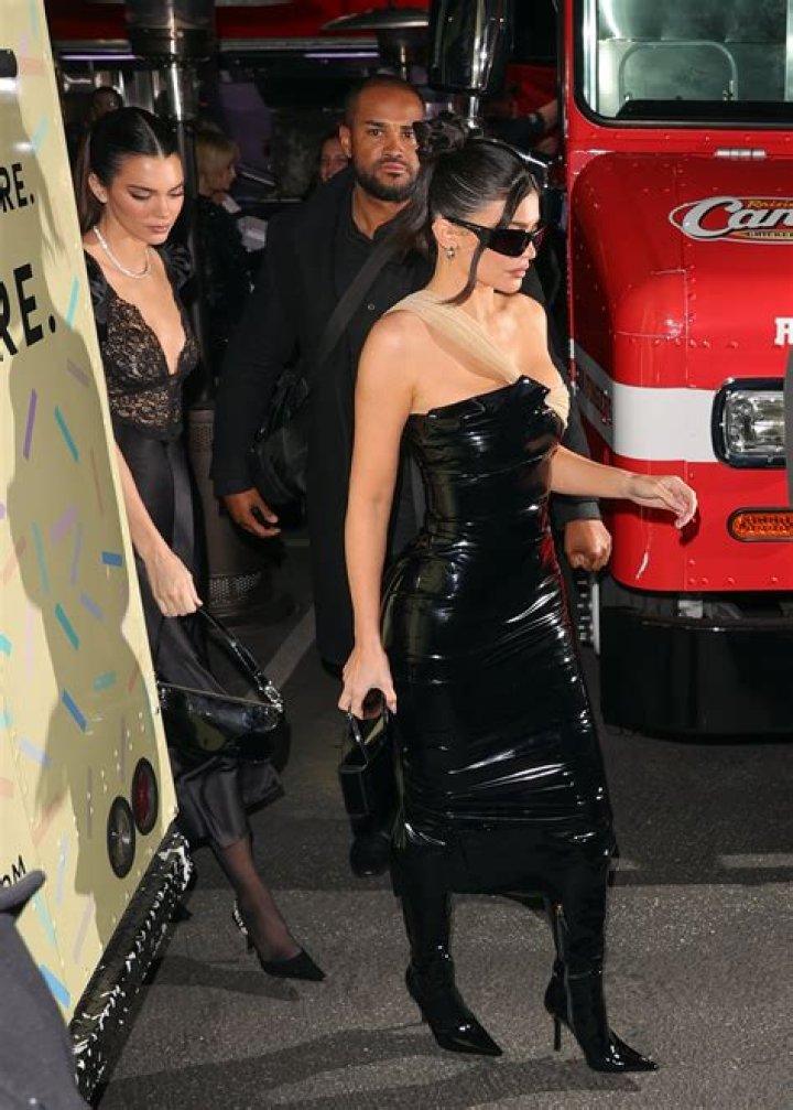 Kylie Jenner Gives Off Major ‘Matrix’ Vibes In PVC Minidress For Date With Travis Scott: Photos