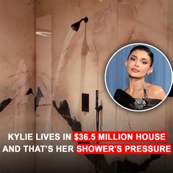 Kylie Jenner’s Shower Mocked For Low Water Pressure By Fans – Hollywood Life
