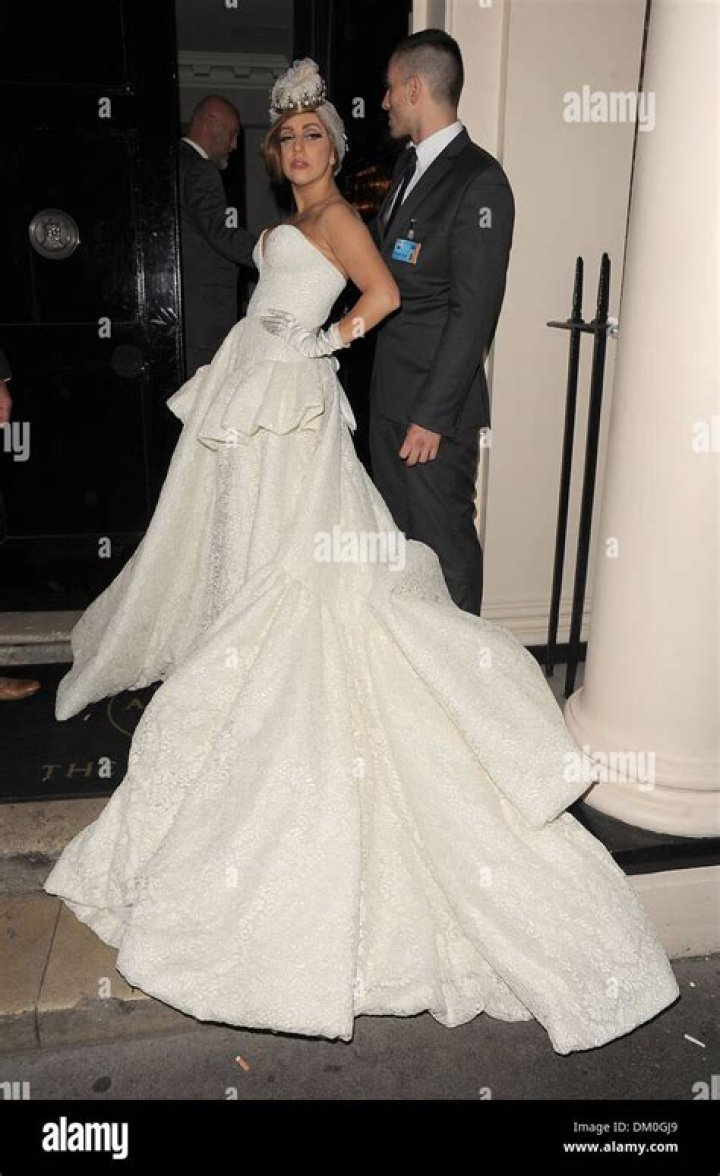 Lady Gaga Wears Wedding Dress On ‘House Of Gucci’ Set – Hollywood Life