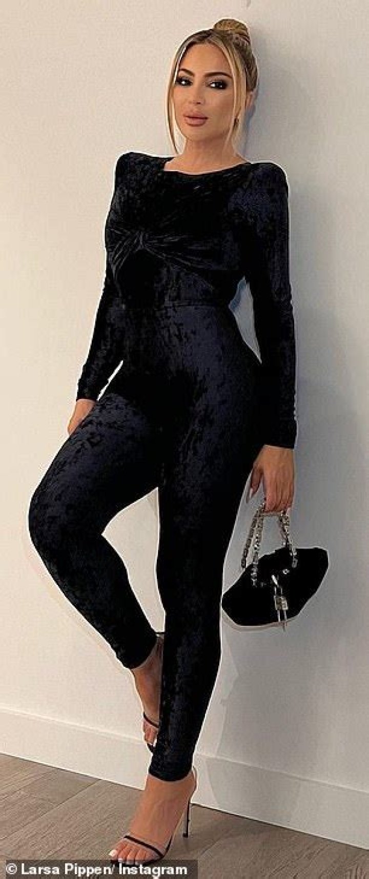 Larsa Pippen, 45, Shows Off Her Amazing Figure In Tight Black Dress — Watch