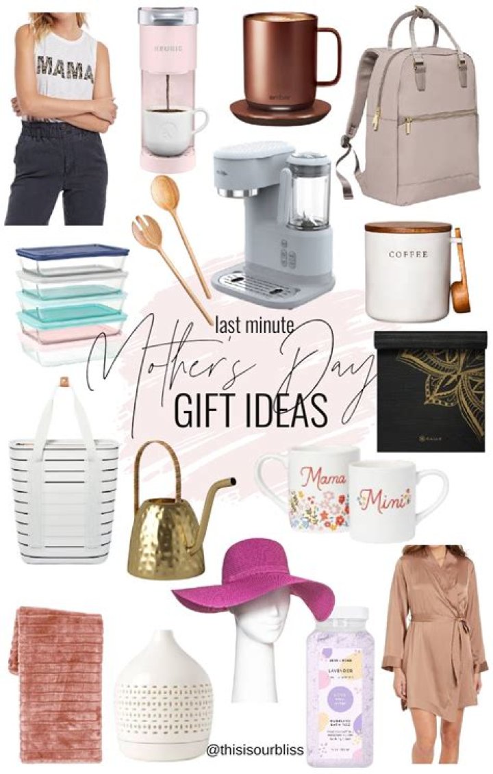 Last Minute Presents For Mother’s Day — See 27 Great Gifts From $4.50