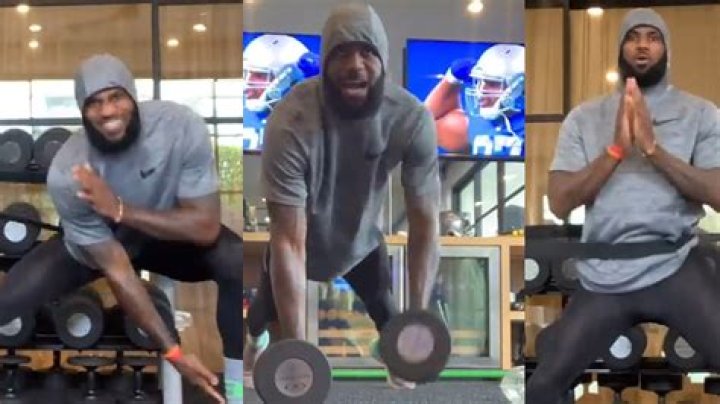 LeBron James Shows Off The Intense Workouts He’s Doing To stay In Shape For When Basketball Returns