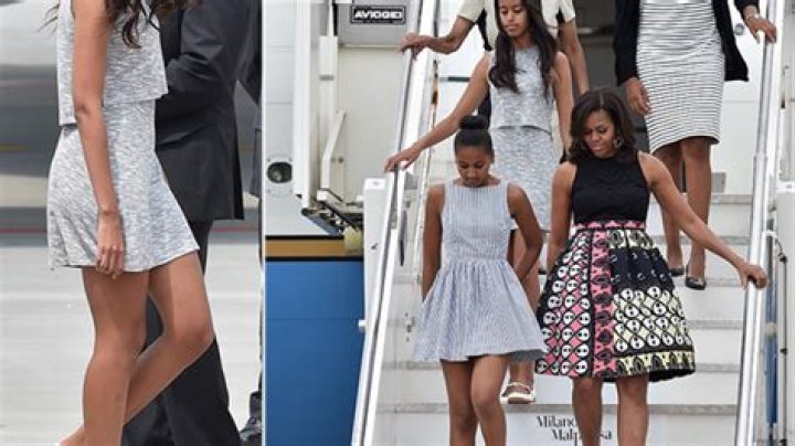 Malia & Sasha Obama Sizzle In Short Summer Dresses In Milan — Pic