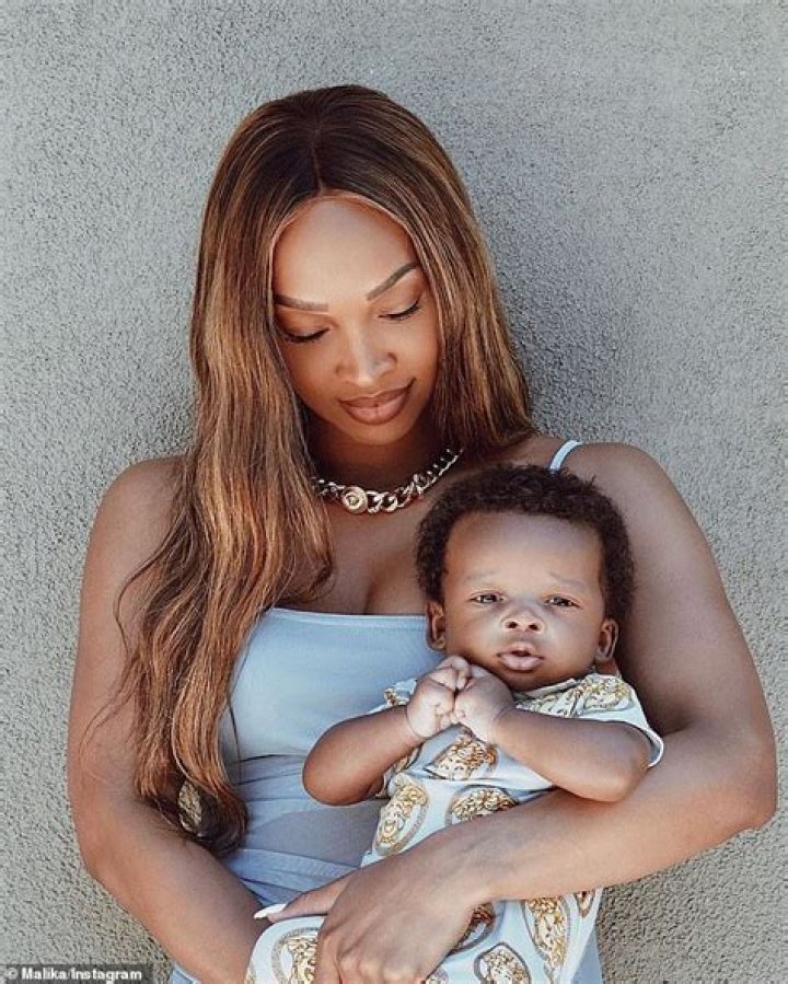 Malika Haqq Glows As She Cradles Adorable Baby Son Ace, 2 Weeks, At Home — See Pic