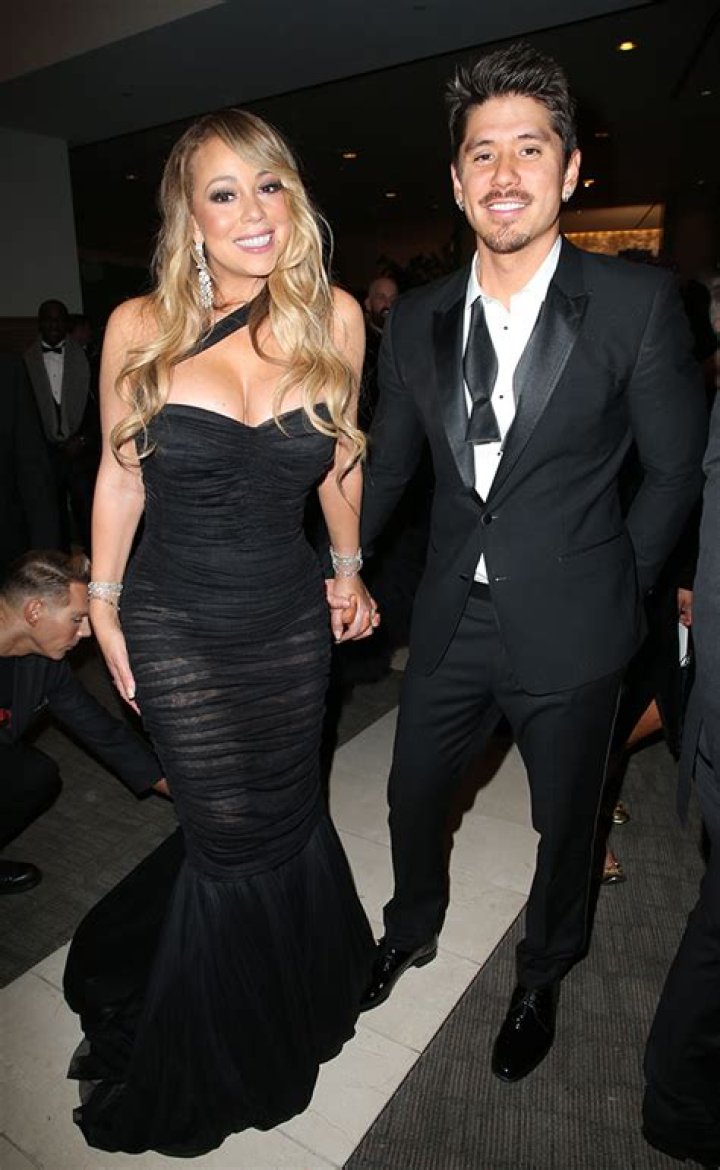 Mariah Carey Rocks Little Black Dress & Holds Hands With Bryan Tanaka On Date Night